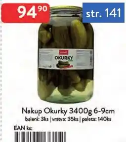 Qanto Okurky nabídka