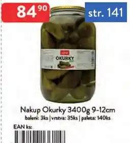 Qanto Okurky nabídka