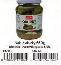 Qanto Nakup okurky nabídka