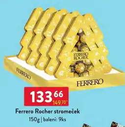 Qanto Ferrero Rocher stromeček nabídka