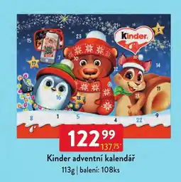 Qanto Kinder adventní kalendář nabídka