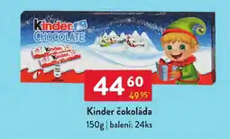 Qanto Kinder čokoláda nabídka