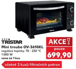 Kaufland Tristar mini trouba ov-3610kl nabídka