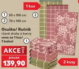 Kaufland Osuška/ Ručník nabídka