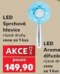 Kaufland LED sprchová hlavice nabídka