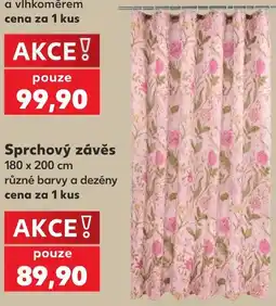 Kaufland Sprchový závěs nabídka