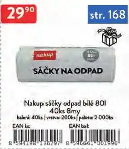 Qanto Nakup sáčky na odpad bílé nabídka