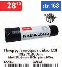 Qanto Nakup pytle na odpad s páskou nabídka