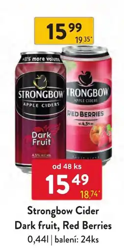 Qanto Strongbow Cider Dark fruit, Red Berries nabídka