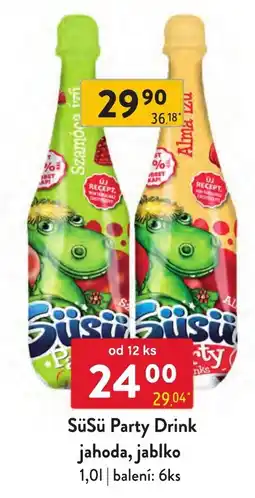 Qanto Süsü Party Drink nabídka