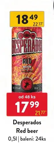 Qanto Desperados Red beer nabídka