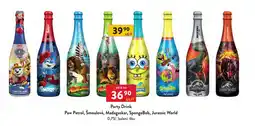 Qanto Party Drink Paw Patrol, Šmoulové, Madagascar, SpongeBob, Jurassic World nabídka
