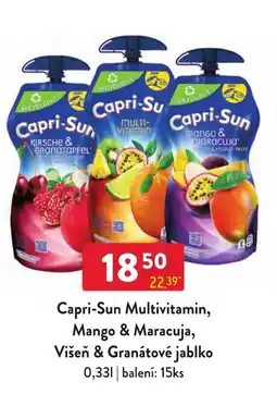 Qanto Capri-Sun Multivitamin, Mango & Maracuja, Višeň & Granátové jablko nabídka