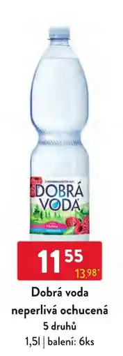 Qanto Dobrá voda neperlivá ochucená nabídka