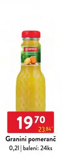 Qanto Granini pomeranč nabídka