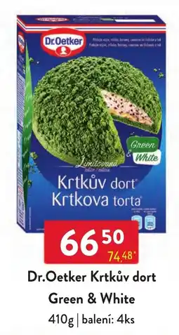 Qanto Dr.Oetker Krtkův dort Green & White nabídka