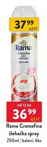 Qanto Rama šlehačka spray nabídka