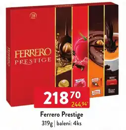 Qanto Ferrero Prestige nabídka