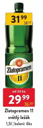 Qanto Zlatopramen 11 světlý ležák nabídka