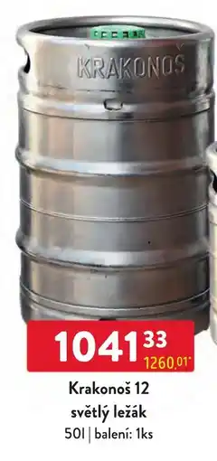 Qanto Krakonoš světlý ležák nabídka