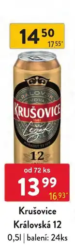 Qanto Krušovice Královská 12 nabídka