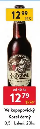 Qanto Velkopopovický Kozel černý nabídka