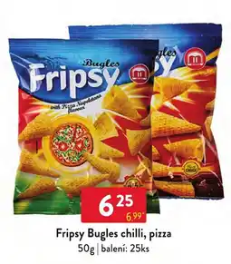 Qanto Fipsy Bugles chilli, pizza nabídka