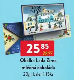 Qanto Obálka Lada Zima mléčná čokoláda nabídka