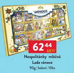 Qanto Lada vánoce Neapolitánky mléčná nabídka