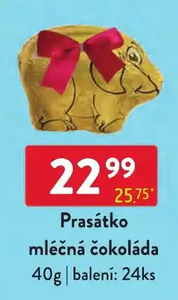 Qanto Prasátko mléčná čokoláda nabídka