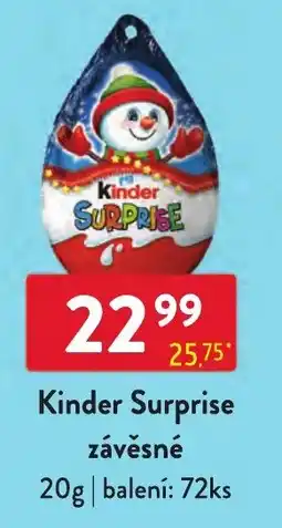 Qanto Kinder Surprise závesné nabídka