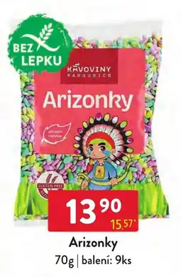 Qanto Kávoviny Paroubice Arizonky nabídka