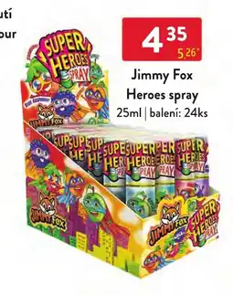 Qanto Jimmy Fox heroes spray nabídka