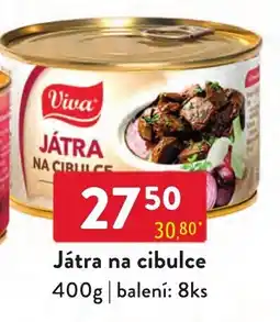 Qanto Viva játra na cibulce nabídka