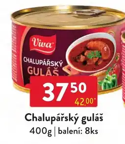 Qanto Viva chalupářský guláš nabídka