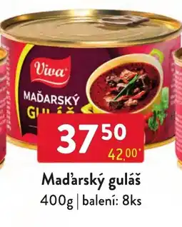 Qanto Viva maďarský guláš nabídka