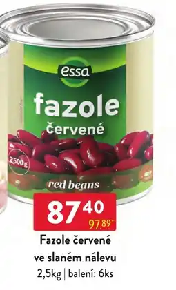 Qanto essa fazole červené nabídka