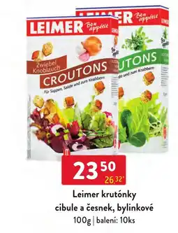 Qanto Leimer krutónky cibule a česnek, bylinkové nabídka