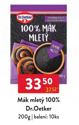 Qanto Dr.Oetker Mák mletý 100% nabídka