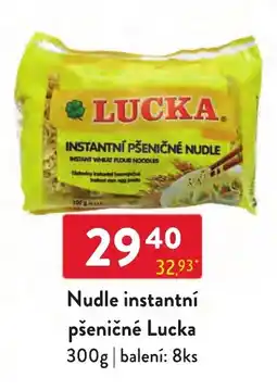 Qanto Lucka instantní pšeničné nudle nabídka
