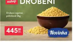 Qanto Drobení vaječné polévkové nabídka
