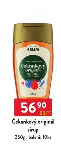 Qanto 4slim čekankový originál sirup nabídka