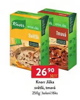 Qanto Knorr Jíška světlá, tmavá nabídka