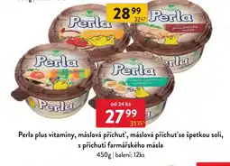Qanto Perla plus vitamíny, máslová příchuť, máslová příchuť se špetkou soli, s příchutí farmářského másla nabídka