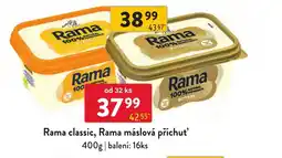Qanto Rama classic, Rama máslová příchut' nabídka
