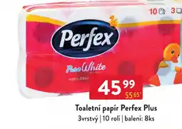 Qanto Perfex toaletní papír Plus nabídka