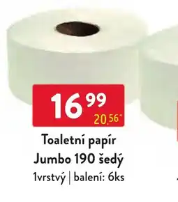Qanto Toaletní papír Jumbo 190 šedý nabídka