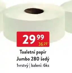 Qanto Toaletní papír Jumbo 280 šedý nabídka