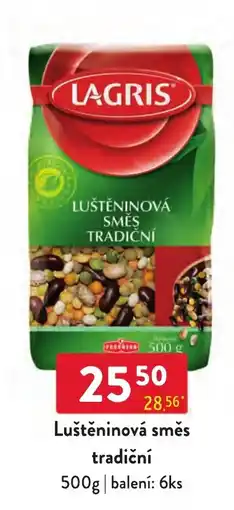 Qanto Lagris luštěninová směs tradiční nabídka