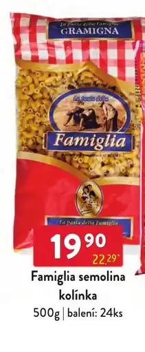 Qanto Famiglia semolina kolinka nabídka